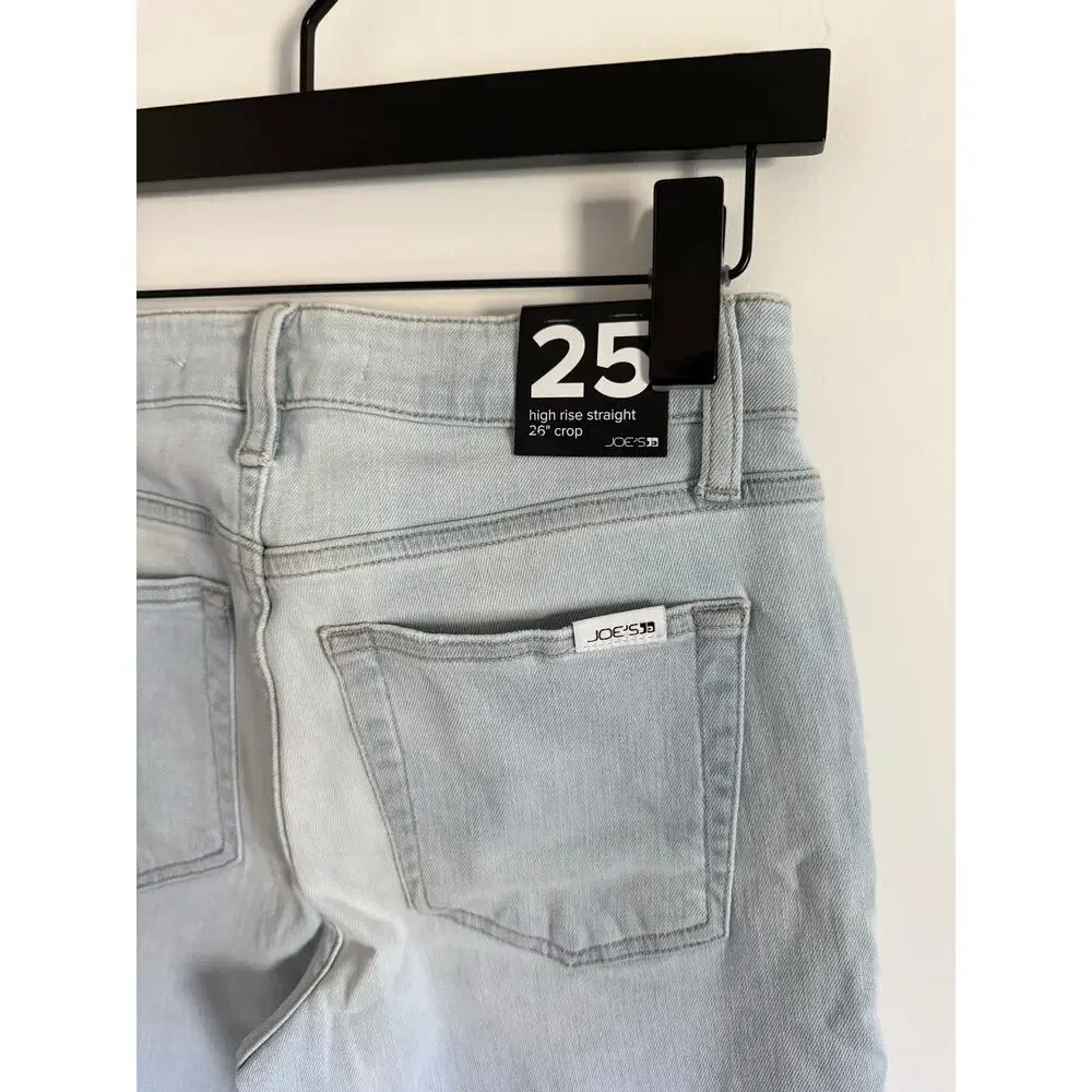 $188 New Joe’s Baylene High Rise Straight Crop - 25